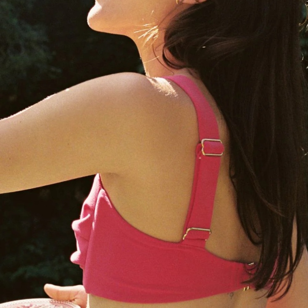 Montce NEW Raspberry Hayden Bikini Top - Picture 3 of 7